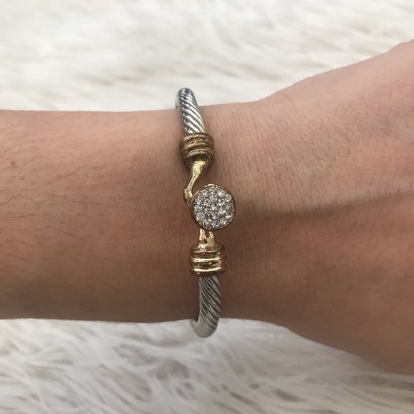 Sterling silver stackable bracelets - Picture 10 of 12